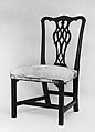 Side Chair, Mahogany, maple, white pine, American
