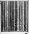 Woven Rug, Wool and cotton, woven, American