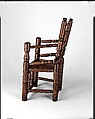 Turned armchair, Ash, American