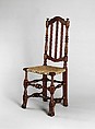 Side chair, Bermuda cedar, Bermudian, possibly