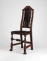 Leather chair, Soft maple, ash, American