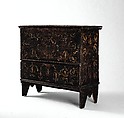 Chest-with-drawer, Pine, American