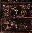 Chest with drawer, Probably Robert Crosman (1707–1799), Painted white pine, white cedar, American