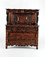 Cupboard, Oak, pine, American