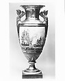 Urn, Philippe Freund, Porcelain, French