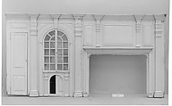 Fireplace wall paneling from the John Hewlett House, Probably John Hewlett, American