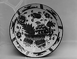 Saucer, Earthenware, gaudy dutch, British (American market)
