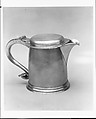 Tankard, Possibly Benjamin Wynkoop (baptized 1675–1751), Silver, American