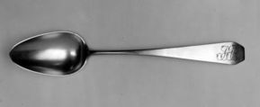Spoon, Thomas Kinney  American, Silver, American
