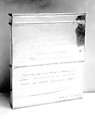 Map Case, Louis Boudo (1786–1827), Silver, American