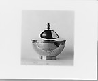 Sugar Bowl, Ebenezer Moulton  American, Silver, American