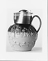Jug, John W. Forbes American, Silver, ceramic, American