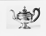 Teapot, Joseph Warner  American, Silver, American