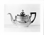 Teapot, Joel Sayre or American, Silver, American