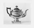 Teapot, William B. Heyer  American, Silver, American