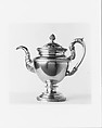 Teapot, Thomas Fletcher American, Silver, American