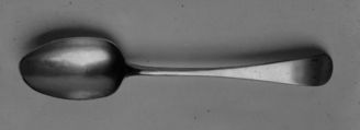 Spoon, Probably Loring Bailey (1740–1814), Silver, American