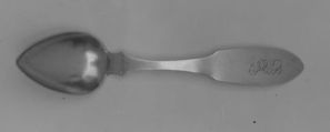 Spoon, John Peabody  American, Silver, American