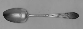 Spoon, Ebenezer Moulton  American, Silver, American