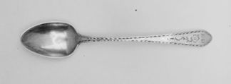 Tea Spoon, Joshua G. Davis  American, Silver, American