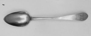 Tea Spoon, Nathaniel Coleman  American, Silver, American