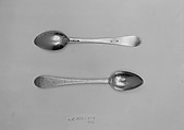 Tea Spoon, I. L.  American, Silver, American