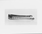 Tongs, Ezekiel Burr  American, Silver, American