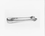 Sugar Tongs, Thomas Warner American, Silver, American