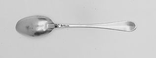 Tea Spoon, S. R.  American, Silver, American
