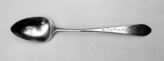 Tea Spoon, Joel Sayre or American, Silver, American