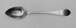 Tea Spoon, W. M. American, Silver, American