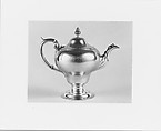 Teapot, George B. Foster  American, Silver, American