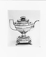 Teapot, William B. Heyer  American, Silver, American