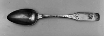 Tea Spoon, William Moulton, IV American, Silver, American