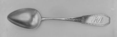 Spoon, Silver, American