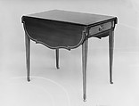 Drop-leaf Pembroke Table, Mahogany, satinwood, maple, tulip poplar, white pine, American