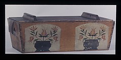 Box, Attributed to Christian Selzer (active ca. 1780–1800), Poplar, American