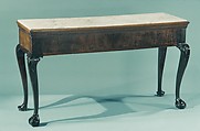 Pier Table, Attributed to John Goddard (1724–1785), Mahogany, mahogany veneer, marble, maple, white pine, American