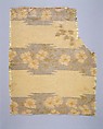Apple-blossom textile, Associated Artists (1883–1907), Silk, woven and printed, American