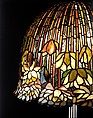 Lamp, Designed by Louis C. Tiffany (American, New York 1848–1933 New York), Leaded Favrile glass and bronze, American