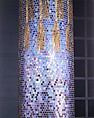 Column, Designed by Louis C. Tiffany (American, New York 1848–1933 New York), Mosaic, plaster, glass, and iron, American