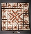 Star of Bethlehem Quilt, Cotton, American