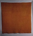 Quilt, Wholecloth calamanco, Wool, American