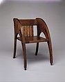 Armchair, J. S. Ford, Johnson and Company (American, 1867–1902), Oak, poplar, American