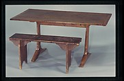 Dining Table, United Society of Believers in Christ’s Second Appearing (“Shakers”) (American, active ca. 1750–present), Maple, ash, American, Shaker