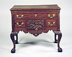 Dressing Table, Mahogany, mahogany veneer, tulip poplar, yellow
pine, white cedar, American