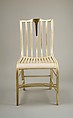 Side Chair, Samuel Gragg (1772–1855), Ash or chestnut, American