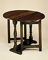 Gate-leg table, Sweet gum, yellow poplar, American