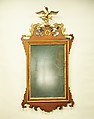 Looking Glass, Stephen Badlam (1751–1815), Mahogany, gilt, American