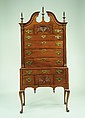 Chest of Drawers, Mahogany, white pine, American